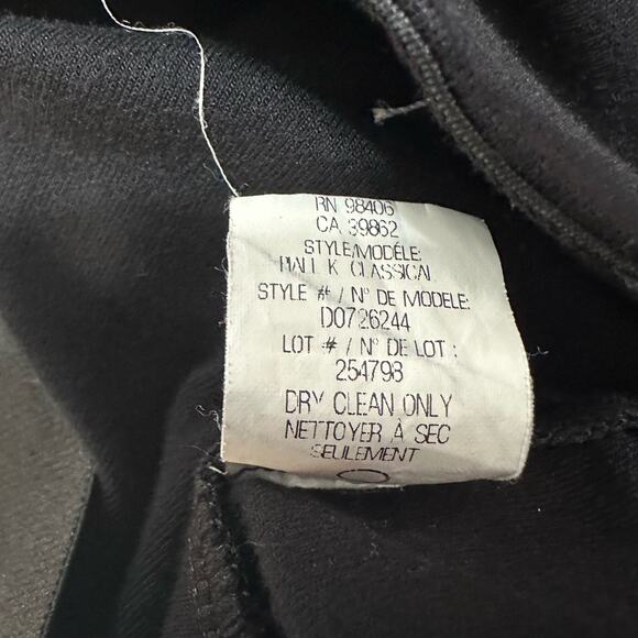 Theory Pull On Pants Mid Rise Stretch Comfort Casual Career Womens Medium Work - Picture 5 of 5